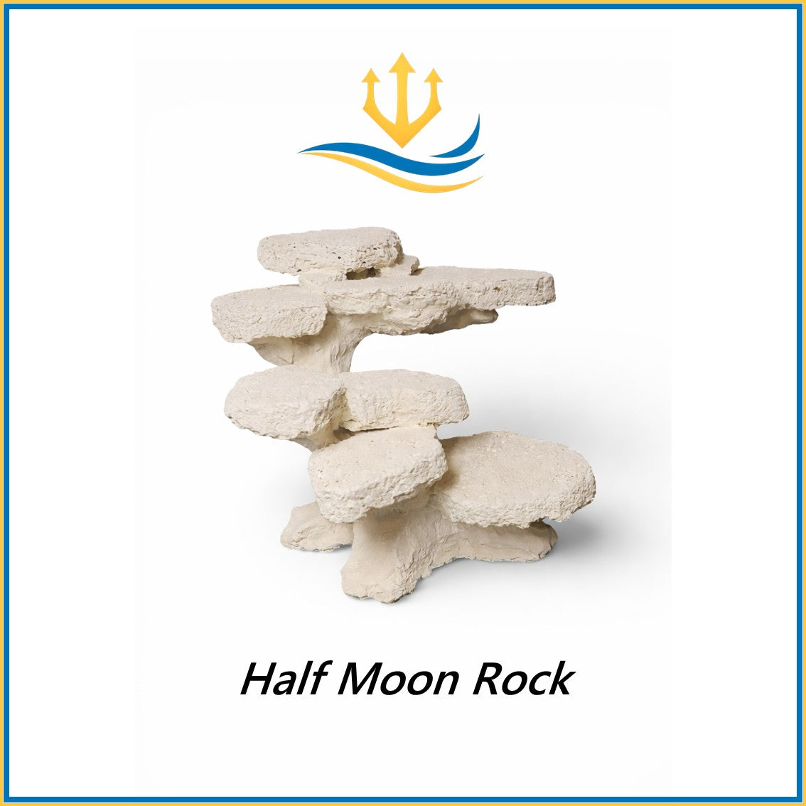 Poseidon-Art-Rocks-Rocce-Acquario-Marino-Rocks-Reef-Tank-Coral-Aquarium-Half-Moon-Rock